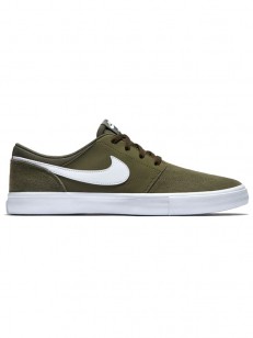 Nike SB PORTMORE II SOLAR KHAKI/WHITE