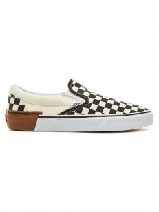 Vans CLASSIC SLIP-ON (GUM BLOCK) CHECKERBOARD