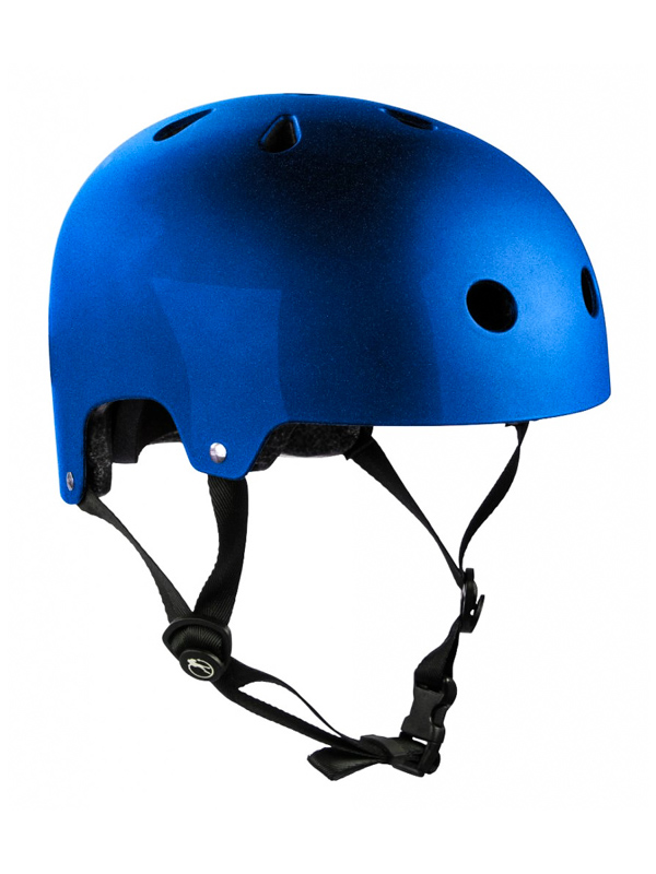 SFR Schlittschuhe Essentials Skate/BMX Helm-metallic blau 